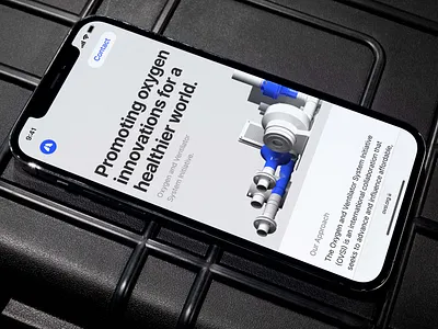 OVSI Mobile Landing page blue cambridge cambridge university clean coronavirus covid covid19 iphone iphone 12 pro landing page lungs minimalist open source safari ventilator web