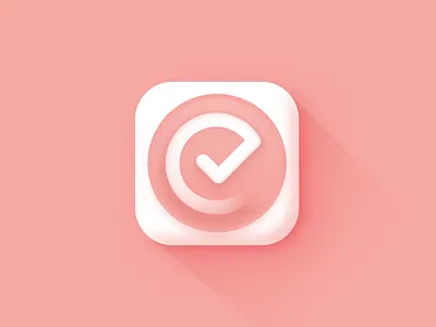 App icon design | Structured - Day Planner | 3d 3d illustration app app icon bigsur icon branding graphic design icon illustration ios ios app icon ios icon mac icon productivity red simple simple icon to do lists ui ui design