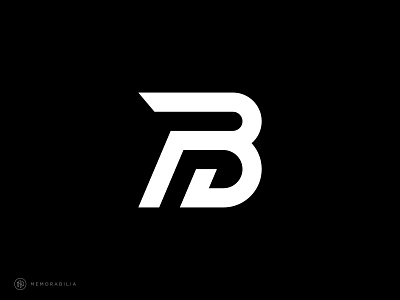 PB adobe illustrator branding branding and identity branding design design designlogo logo logodesign memorabiliadesign minimalist monogram pbmonogram