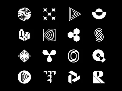 LogoLounge 13 submissions 3d logo arrow blocks brand identity branding geometric hexagon letter logo lines logo logo collection logo design logofolio minimal negative space play simple star tech logo typography