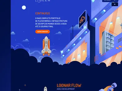 Loonar Website app design illustration mobile design ui ux website website design