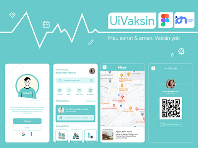 UiVaksin | 25/10/21 figma learnuiagain ui vaksin