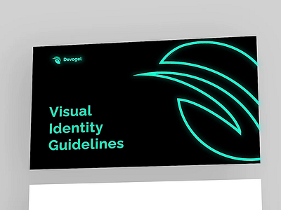 Devogel - Visual Identity Guidelines animation brand brand book brand guidelines brand identity branding guidelines identity interaction logo logo birds logo branding logo design logo leaf logo minimalist logo modern motion graphics