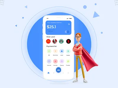 Payshin App - Electronic payment 3d animation app branding design graphic design icon illustration logo motion graphics ui