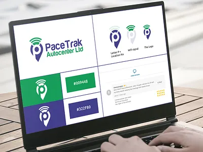 PaceTrak Logo design branding business logo design design fighter3 fighter3suvas finder3suvas graphic design logo logodesign minimalist logo design small business logo