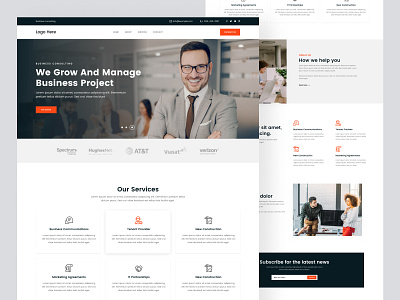 Help Business Landing Page 2022 agency agency website branding business business website clean website design designer dribbble help minimal popular ui uiux ux web webflix website