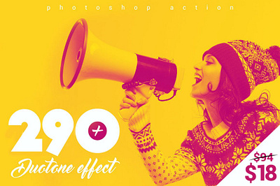 290+ Duotone Photoshop Actions color block design duotone effect filter free photo photography photoshop preset