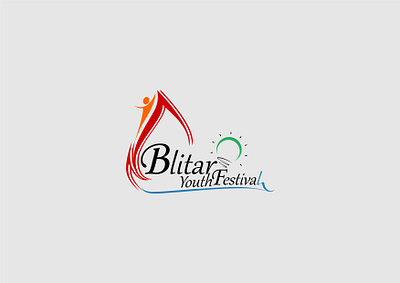 Blitar Youth Festival Logo 3d branding design graphic design icon illustration logo motion graphics vector