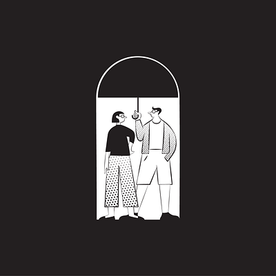 Just the 2 of us - Illustration archetype character design illustration vector