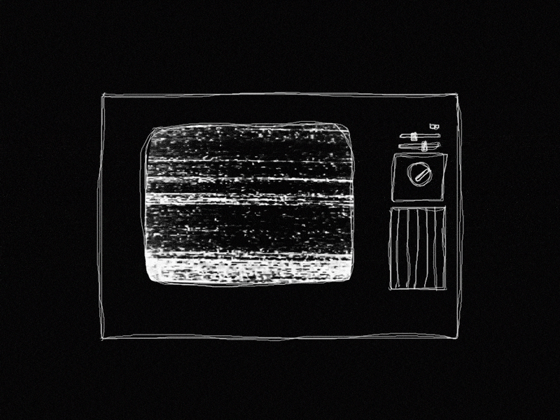 Time Goes by 2d aftereffects alzheimers animation black and white broken clock disease explainer frame by frame motion photoshop time tv