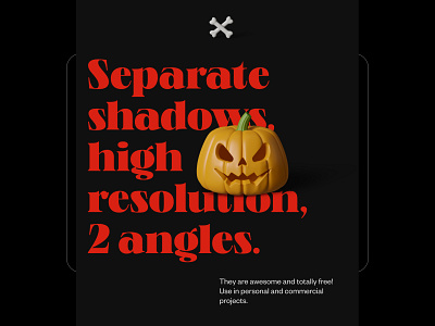 Free Halloween 3d illustration 3d 3d halloween 3d icon 3d illustration 3d pumpkin blender free free 3d halloween ipad landing layout serif tablet trending typography