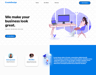 Landing Page design desktop graphic design homepage icon illustration landing page ui ux website