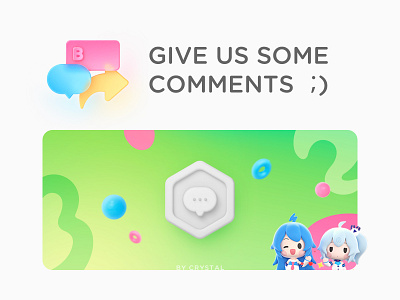 Milestone Posters 01 22 33 3d blue branding comments design girl graphic green icon illustration milestone omment poster red ui