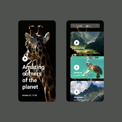 playlist of the world graphic design ui vector