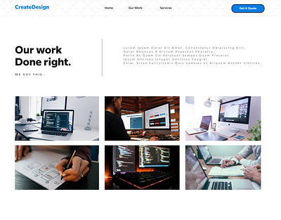 Description Page design desktop graphic design ui ux web website