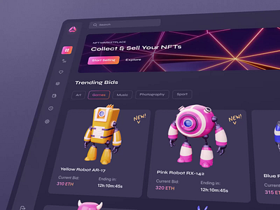 Crysm NFT marketplace dashboard 3d 3d illustration 3d modelling animation cryptocurrency dark theme dashboard dashboard ui dashboard ui design design illustration light theme minimal motion design nft nft dashboard nft marketplace ui design ux dashboard ux ui dashboard