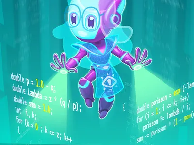 Luxy cartoon character illustration