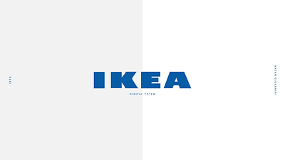 Ikea app | Digital totem app branding design experience furnishing graphic design home ikea totem ui ux web