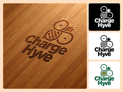 ChargeHyve Logo Finalart branding design goh gohsantosa graphic design logo vector