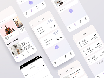 Travel App app ios mobile product design travel ui ux