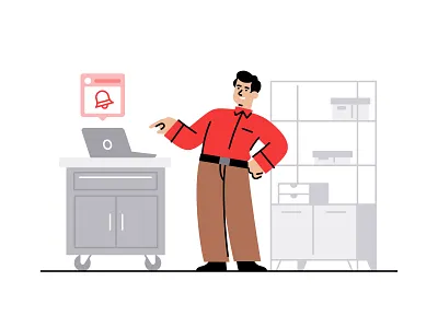 Request A Call design icon illustration phone vector