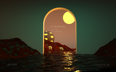 Quiet 3 3d c4d design illustration