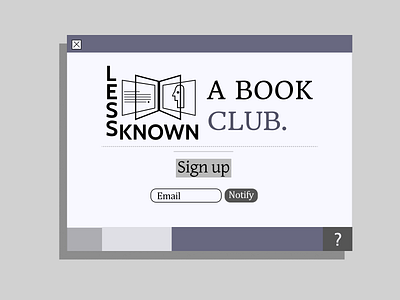#DailyUI Day 1 ✿✧✿ design desktop figma minimal re:logan typography ui