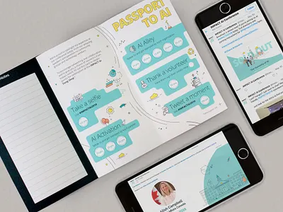 Impact AI - Conference social and passport agenda brand conference social media