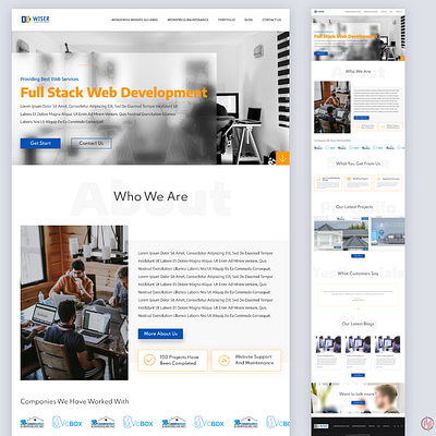 BE WISER - Full Stack Web Development Website branding design full stack web development illustration logo raciodesigners shopify ui ux uxdesign uxui webdesign website wordpress