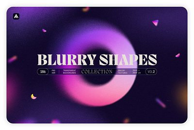 Blurry Gradient Shapes Collection 3d abstract aesthetic asymmetric background backgrounds black blurry chromatic clipping mask color colourful creative design gradient graphics neon poster shapes texture