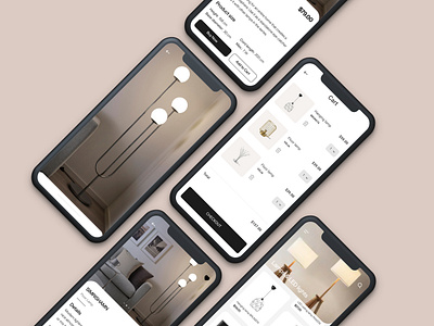 E-commerce lighting app app design app ui ecommerce app ecommerce ui ios ui lighting app ui design ui ux