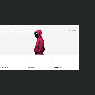 Squid game 🦑 animation clean graphic design grey inspiration interface kiev madeontilda minimal nocode russia squidgame tilda ui ukraine userexperience web webdesigner webdevelopment website