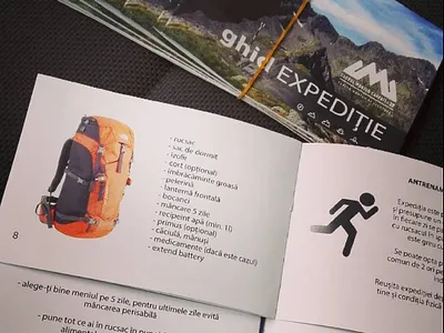 Brochure CMC29. All u need to know about mountain expedition brouchure clean design cmc29 criu design ghide brouchure graphic design hiking icon illustration moutans simplicity tent trip