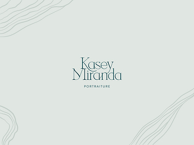 Kasey Miranda Maternity Photography Custom Brand Design brand design brand design for photographer branding custom brand design graphic design illustration logo maternity photographer maternity photography photographer photographer logo portrait photographer serif stylized serif typography vector