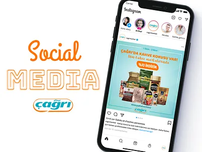 Çağrı - Social Media advertising animation branding design designer graphic design illustration logo media social social media uxdesign website design