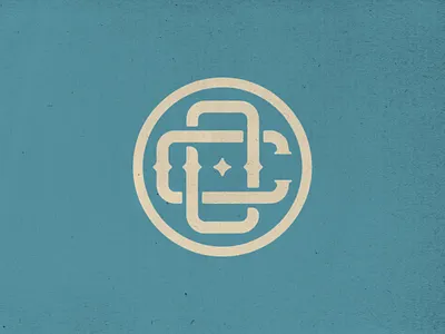 Monogram lettering monogram vintage