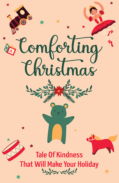 Comforting Christmas_ Tale Of Kindness That Will Make Your Holid app branding design icon illustration logo typography vector