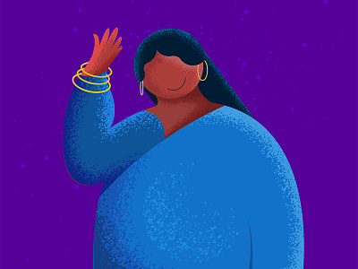 India traditional dress illustration 2d design adobe illustrator artworks best of 2022 cutevector grain effect illustration illustration art illustration design sketch traditional dress trend in 2022 vector vector art vectorart