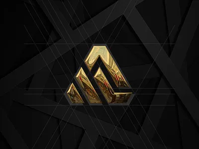 AL Logo Luxury branding design flat graphic design icon illustration logo luxury vector