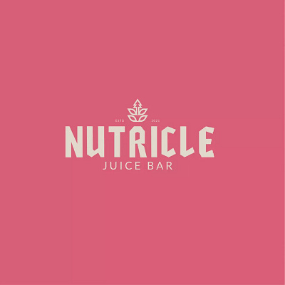 Nutricle brand identity branding design icon logo