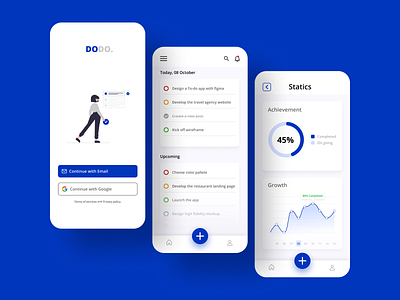 Todo App UI design concept | Figma app design design designer interaction design mobile app mobile app design mobile app ui todo app design ui ui design ui designer uiux ux