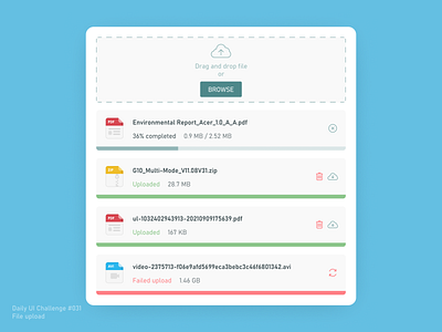 File upload | Daily UI #031 031 daily ui daily ui 031 ddocuments design drag and drop figma file upload files process uploader uploading ux ui