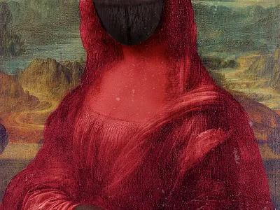 NFT Mona Lisa X Squid Game art illustration leonardo monalisa nft opensea squidgame