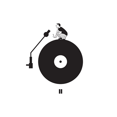 How we should enjoy music - illustration archetype branding character design illustration print