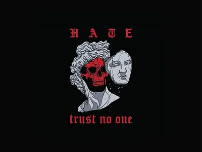 H A T E 3d animation badge logo brand identity branding design graphic design icon illustration logo motion graphics ui ux vector