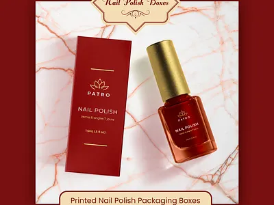 Nail Polish Boxes packaging of nail polish
