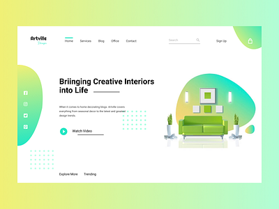 Home interiors site design branding design figma graphic design illustration trending typography ui uiinspiration uitrends uiux userinterface ux uxinspiration uxtrends web webdesign website