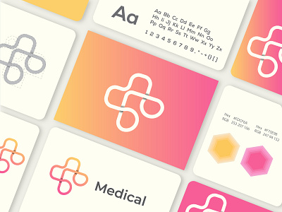 MEDICAL LOGO brand identity brand style guide branding cool logos dental logo logo designer logo identity logo mark modern logo style guide tech logo