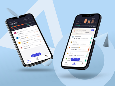 Fin tech - Mobile Application apple design finance fintech graphic design ios ui ux