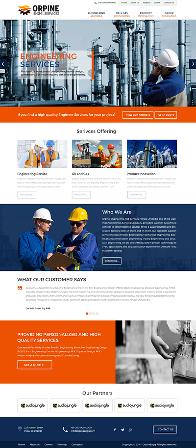 Engineering Logo and Website Design branding logo web